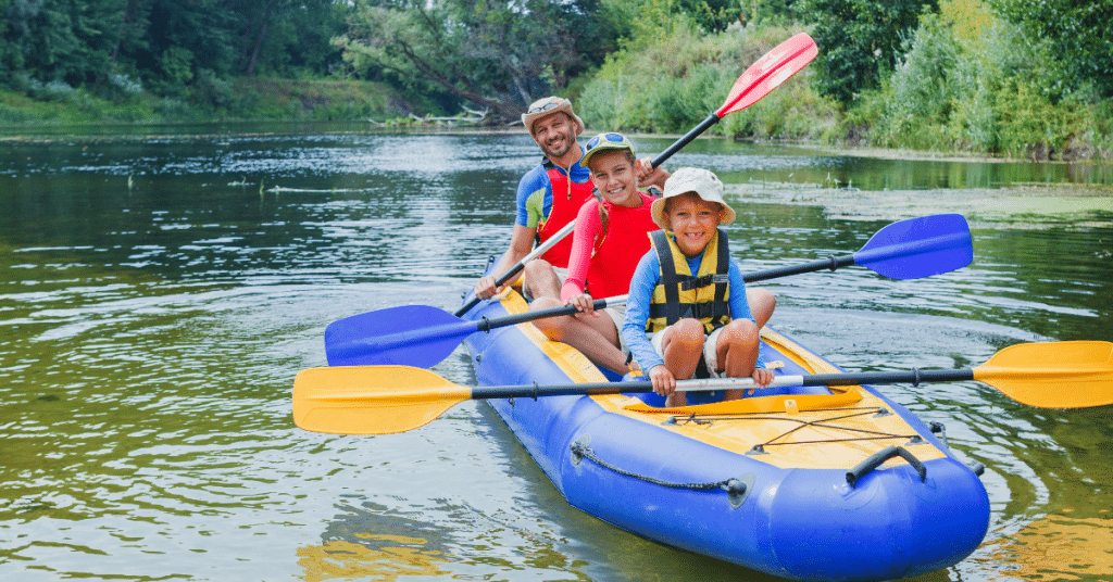 kayak sur les rivières du Lot