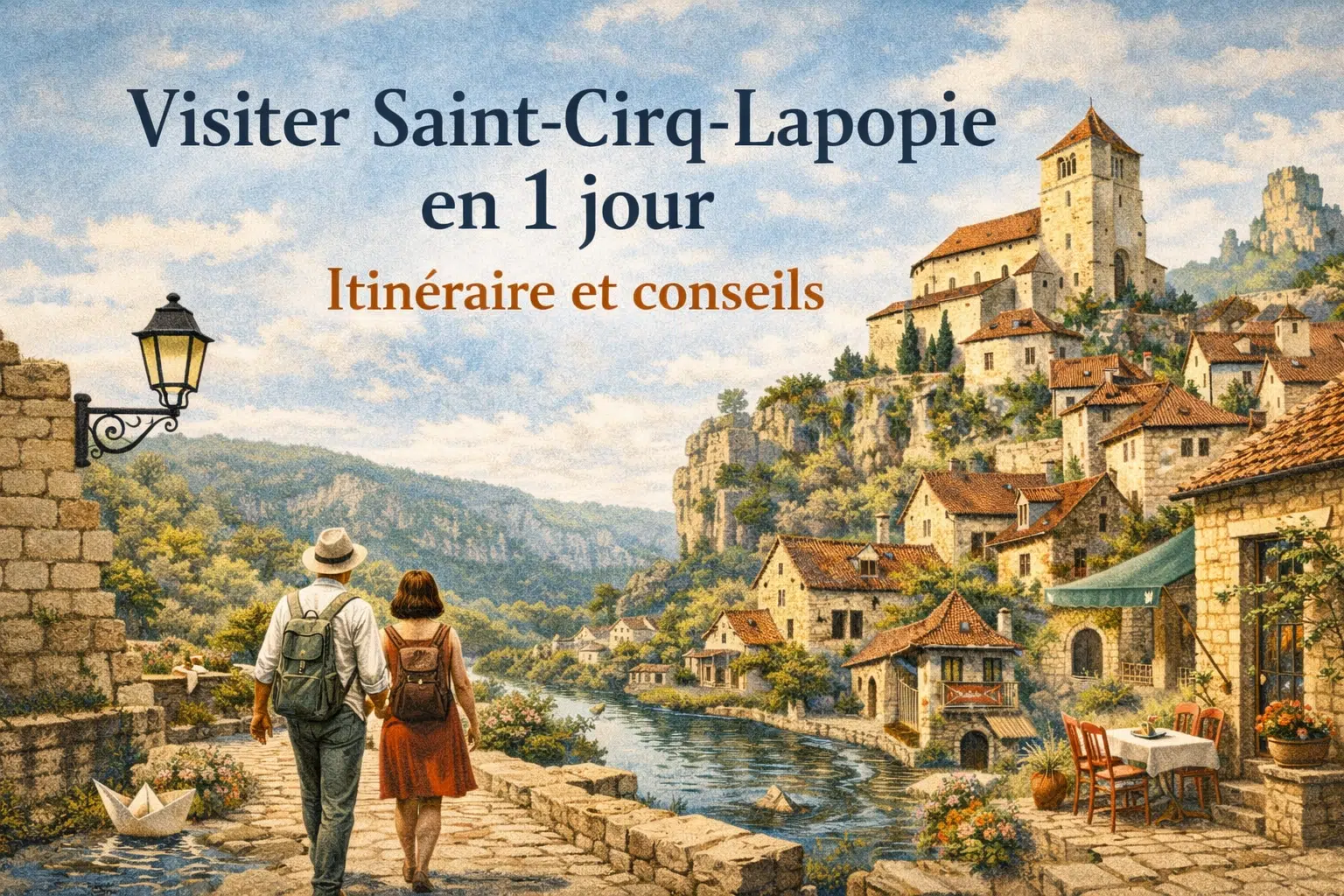 Visiter Saint-Cirq-Lapopie en 1 jour – Itinéraire et conseils
