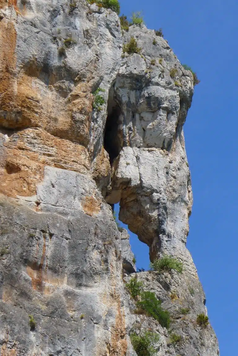 falaise calcaire du Quercy